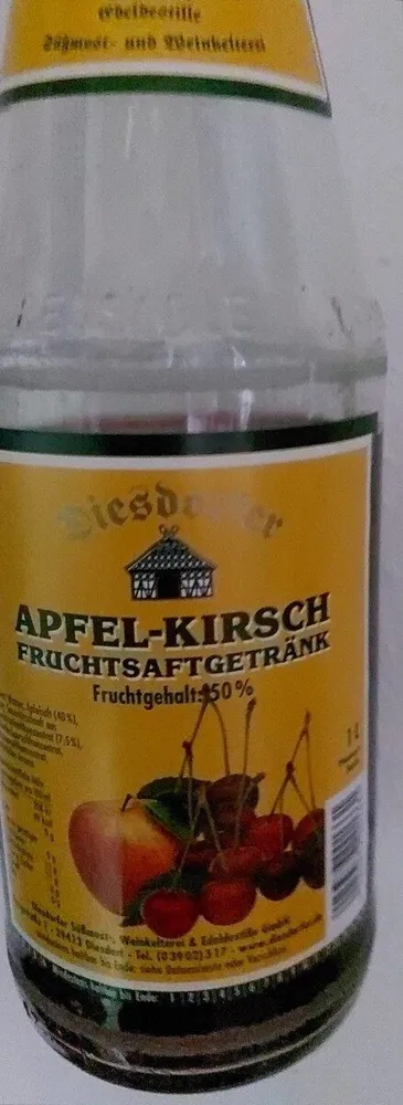 Apfel-Kirsch Fruchtsaftgetränk