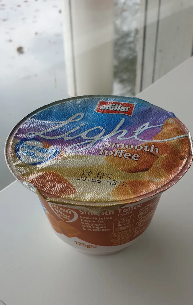 Light Toffee Yoghurt 175G