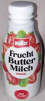 Fruchtbuttermilch - Erdbeere