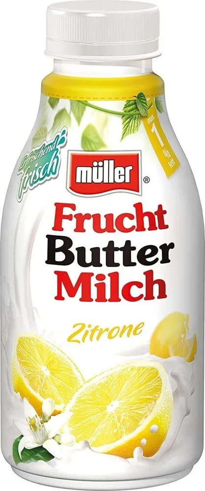 Frucht Butter Milch Zitrone