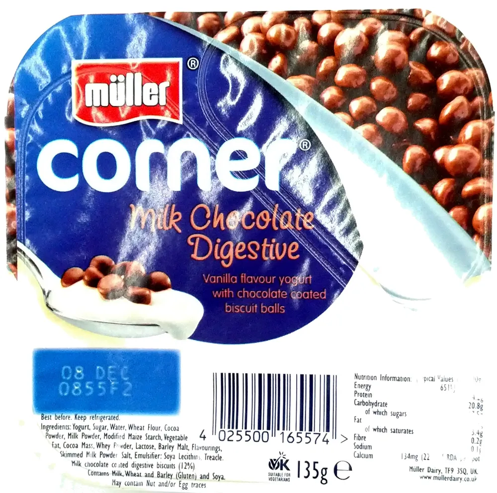 Corner Milk Chocolate Digestive