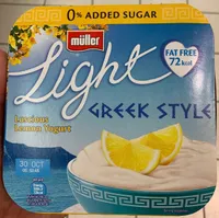 Luscious lemin yogurt