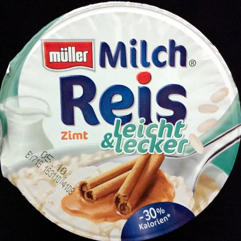 Müller Milch Reis leicht & lecker Zimt