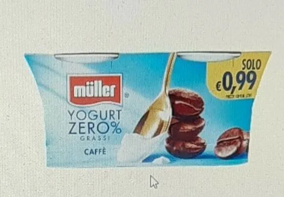 Yogurt zero al caffè