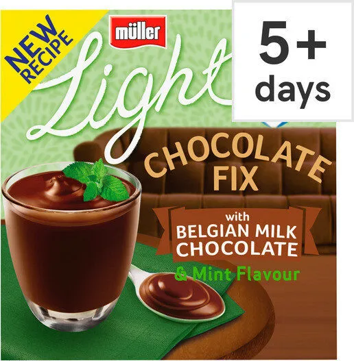 Light Mint Chocolate Fix Dessert