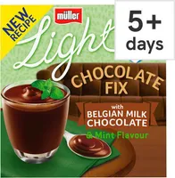 Light Mint Chocolate Fix Dessert