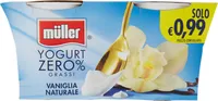 Yogurt zero grassi vaniglia naturale
