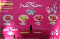 Yogurt con frutta frullata