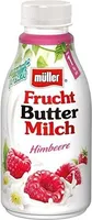 Frucht butter milch Himbeere