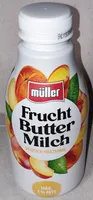 Fruchtbuttermilch - Pfirsich-Nektarine