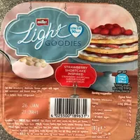 Low fat goodies strawberry shortcake