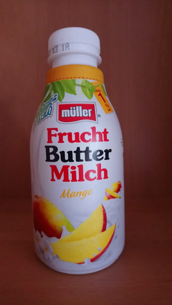 Fruchtbuttermilch Mango