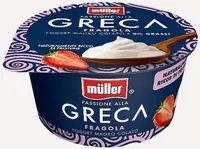 Passione alla greca yogurt magro colato alla fragola