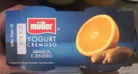Yogurt cremoso arancia e zenzero