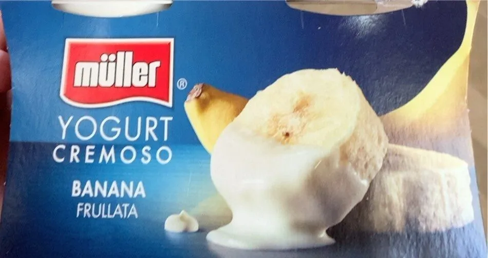 Yogurt cremoso banana