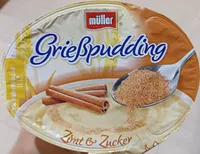 Grießpudding Zimt & Zucker