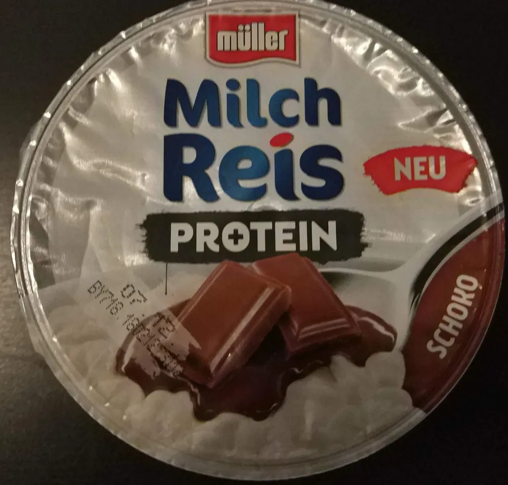 Milchreis Protein Schoko