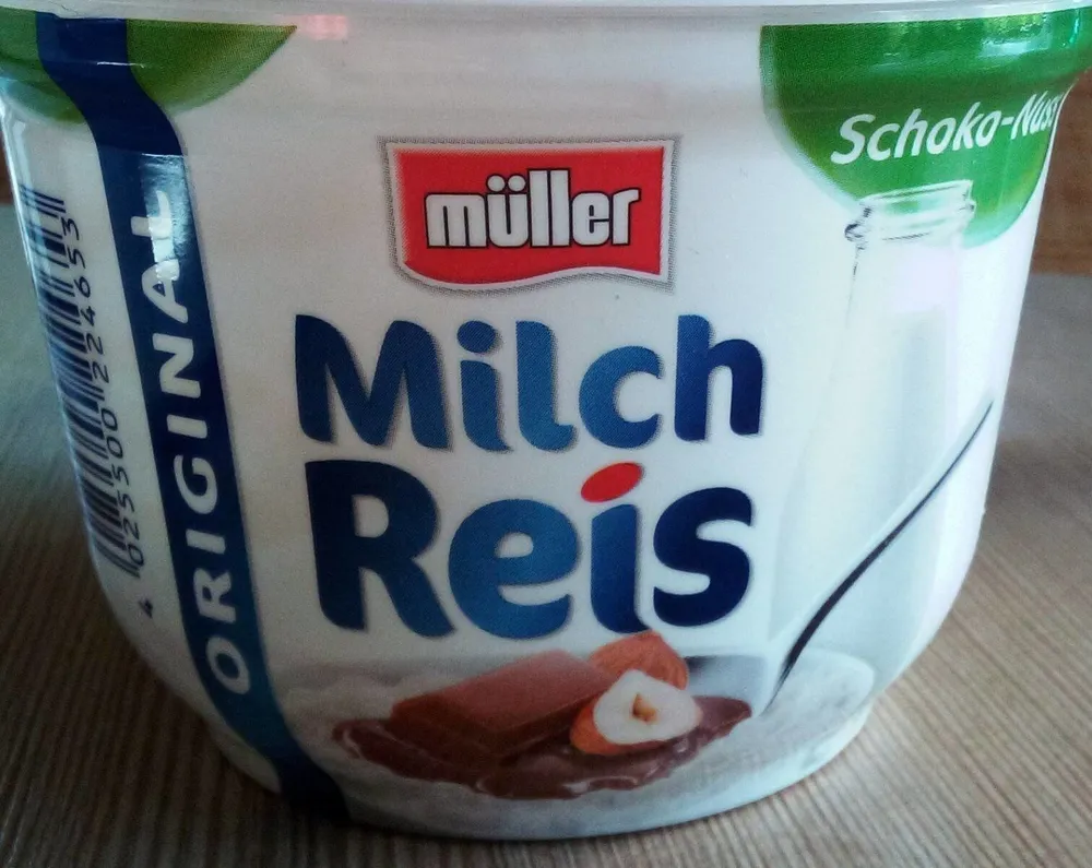 Milchreis Schoko-Nuss