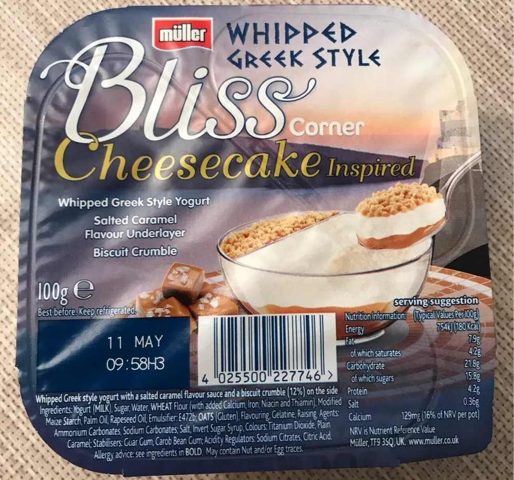 Bliss Corner Cheesecake Inspired