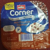 Müller Corner Yoghurt - Milk Chocolate Digestives