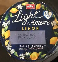 Light amore lemon yogurt
