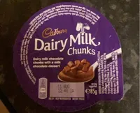 Dairy milk chunks