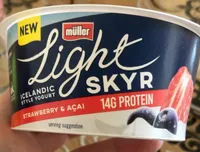 Light skyr strawberry