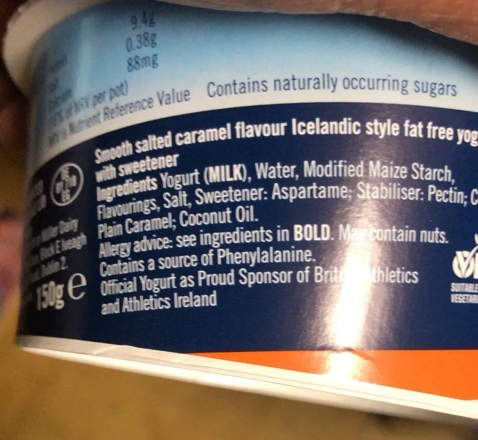 Light Skyr Salted Caramel Flavour