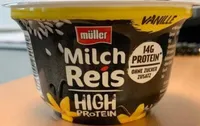 Milch Reis High Protein Vanille