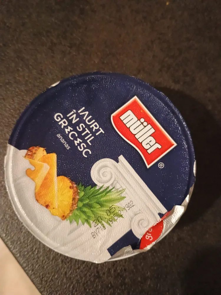 IAURT ÎN STIL GRECESC ananas