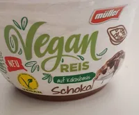 Vegan Reis auf Kokosbasis Schoko