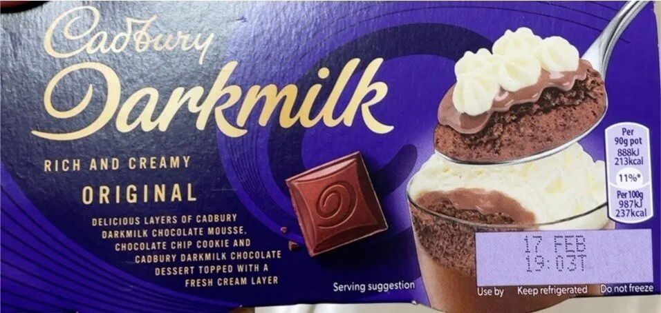 Darkmilk dessert