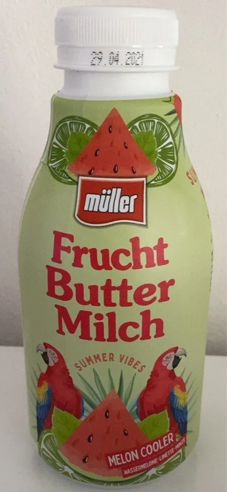 Frucht Butter Milch Summer Vibes Melon Cooler