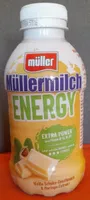Müllermilch ENERGY Weißen Schoko-Geschmack & Moringa-Extrakt