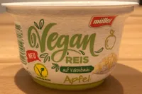 Vegan Reis Apfel