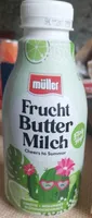Buttermilch Limette Holunder Blüte