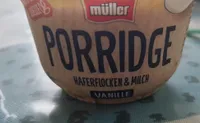 Porridge Haferflocken +Milch Vanille
