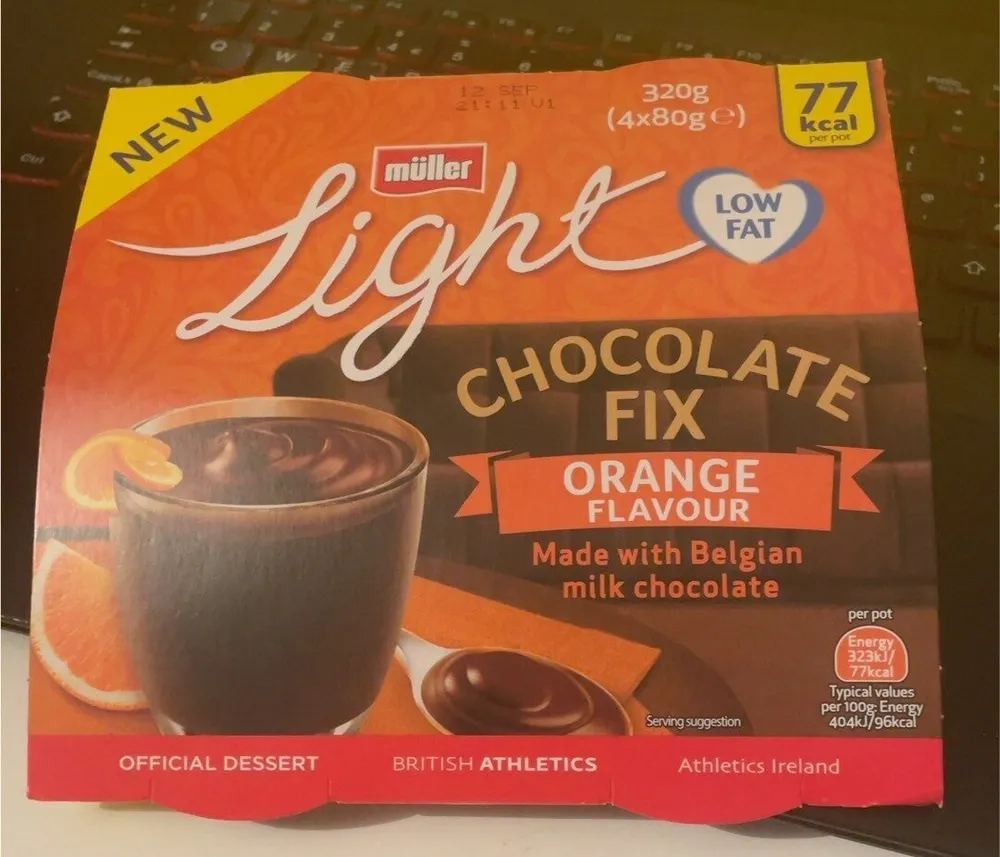 Muller light choc orange