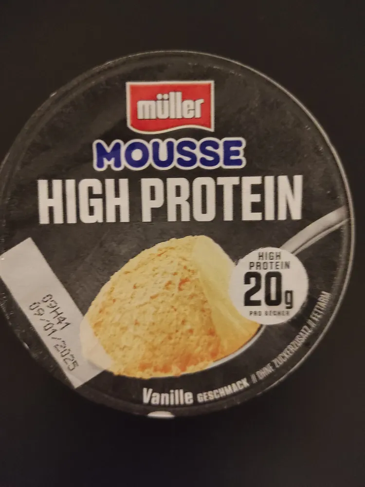 Protein Mousse Vanille