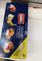 Yogurt cremoso con frutta frullata Muller 8x 125
