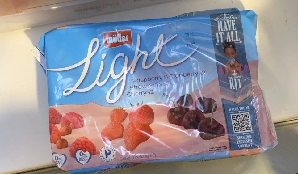 Light Raspberry & Cranberry, Strawberry, Cherry