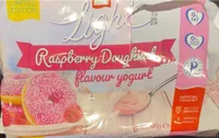 Raspberry doighnut flavour yogurt