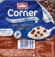 Milk Chocolate Digestive deliciously creamy yogurt