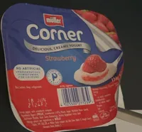 Strawberry deliciously creamy yogurt
