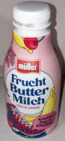 Fruchtbuttermilch - Kirsche-Banane