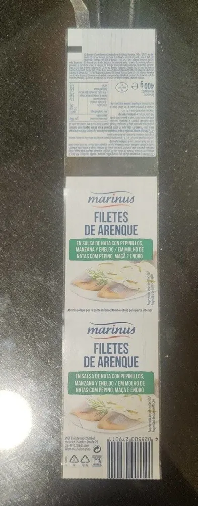Filetes de arenque