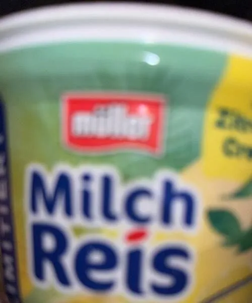 Milchreis Zitronen Creme