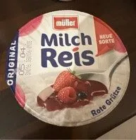 Milchreis Rote Grütze