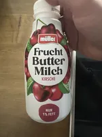 Frucht Butter Milch Kirsche