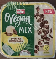 Vegan Mix Banane mit Schoko Flakes